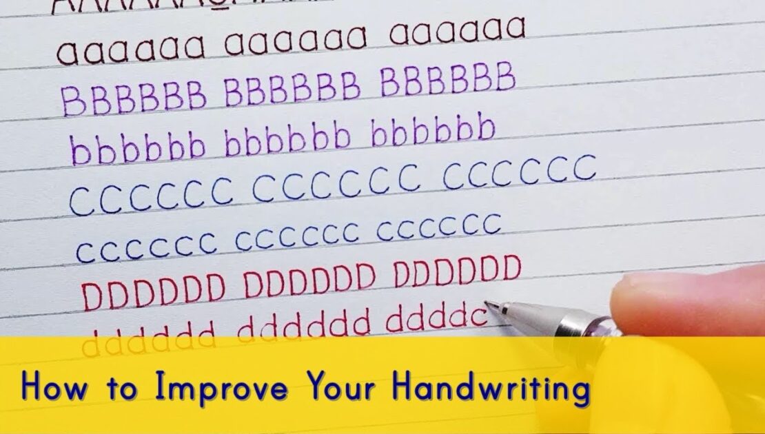 How to Improve Your Handwriting | PRINT Writing | Drills for BEGINNERS